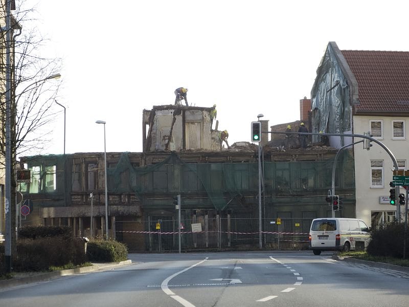 Das Ende eines Hauses