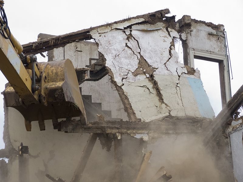 Das Ende eines Hauses