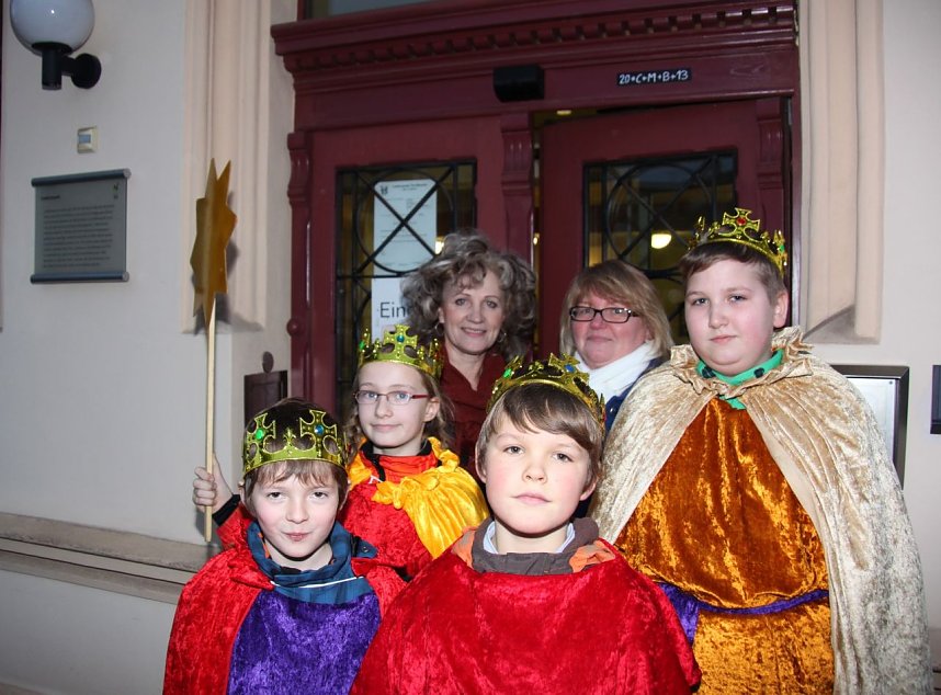 Sternsinger im Landratsamt