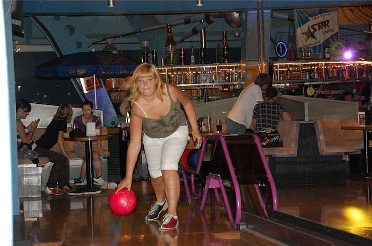 Bikini-Bowling in Nordhausen