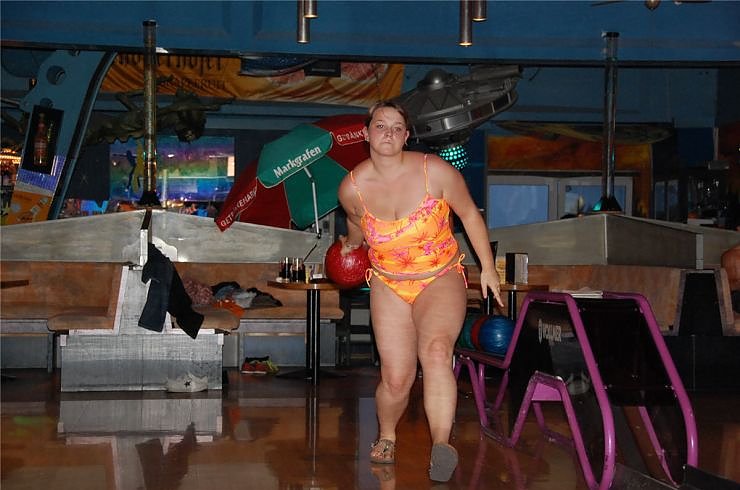 Bikini-Bowling in Nordhausen