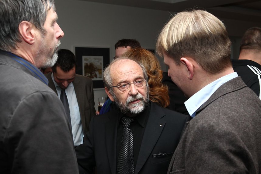 Empfang in der Kalkh&uuml;tte