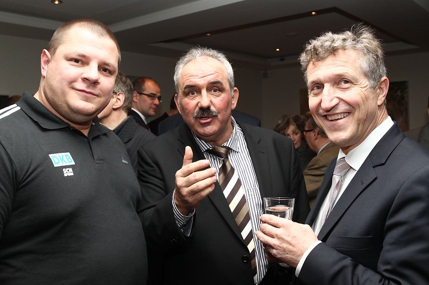 Empfang in der Kalkh&uuml;tte