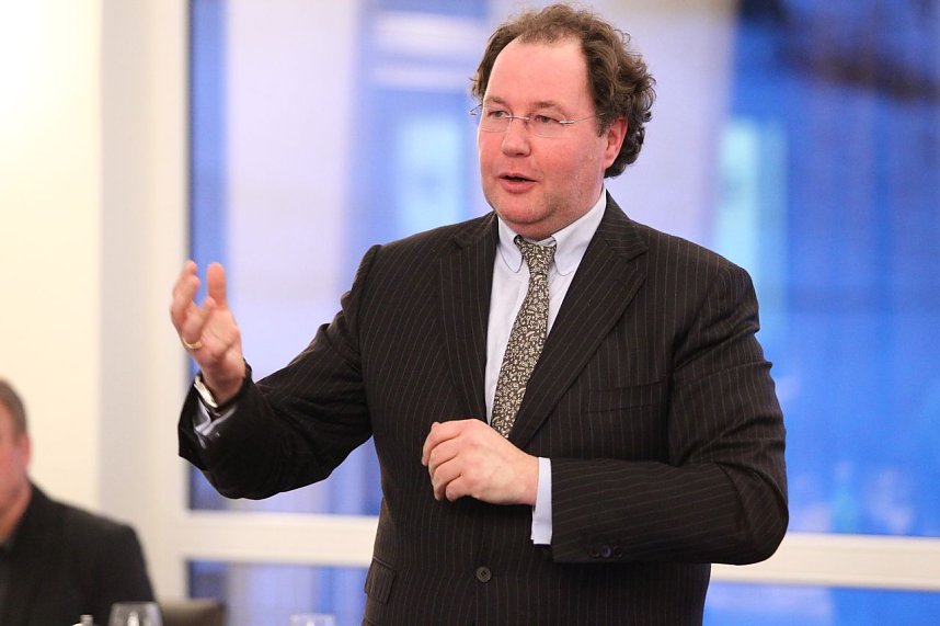 Empfang in der Kalkh&uuml;tte