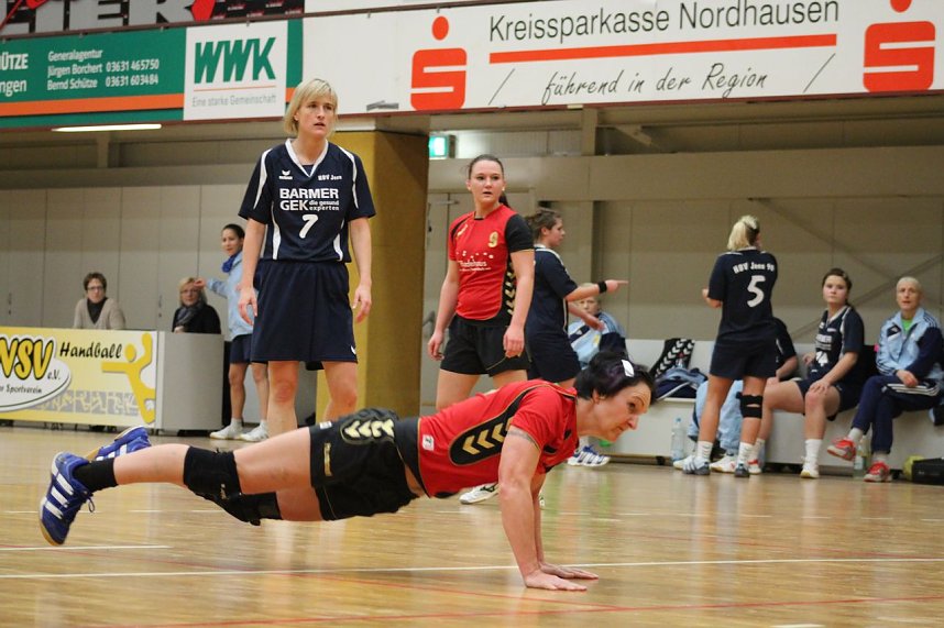 Nordh&auml;user Handballdamen mit sieg &uuml;ber Jena II