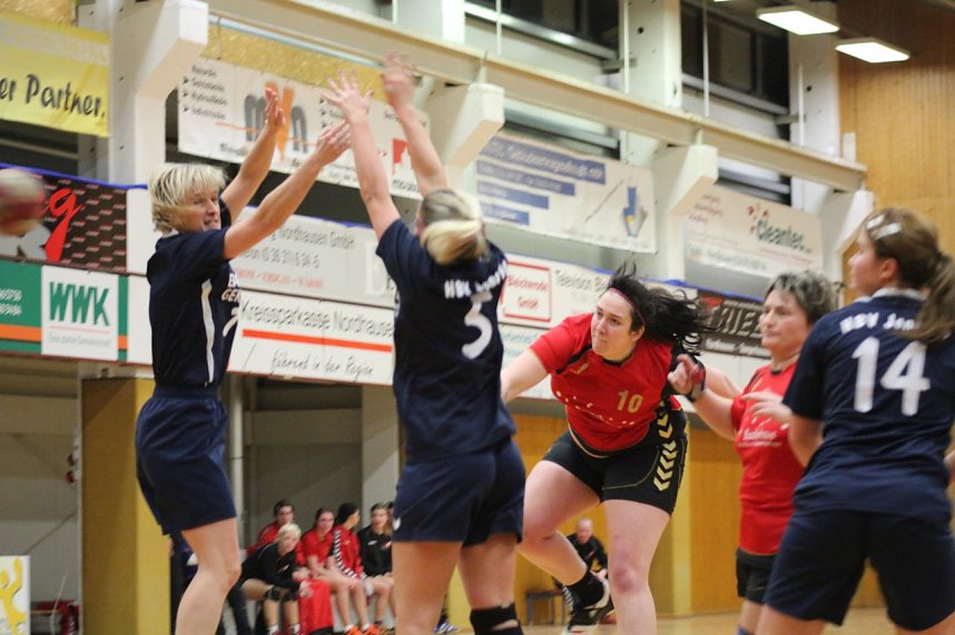 Nordh&auml;user Handballdamen mit sieg &uuml;ber Jena II