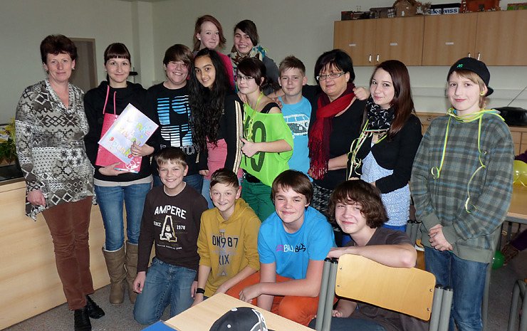 Herzlich verabschiedet