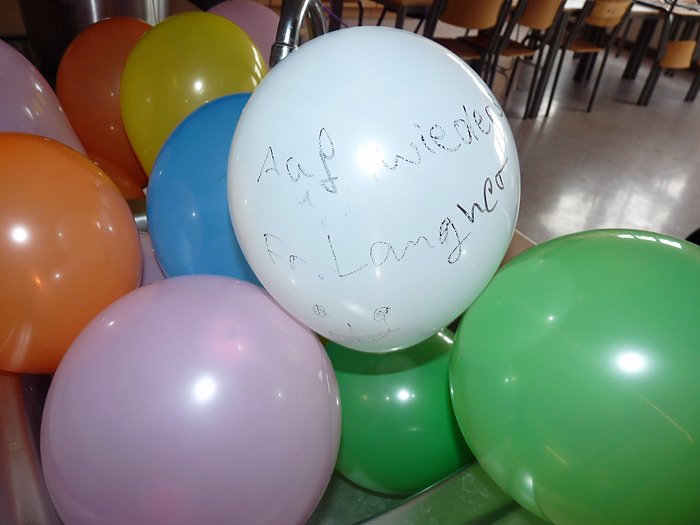 Herzlich verabschiedet