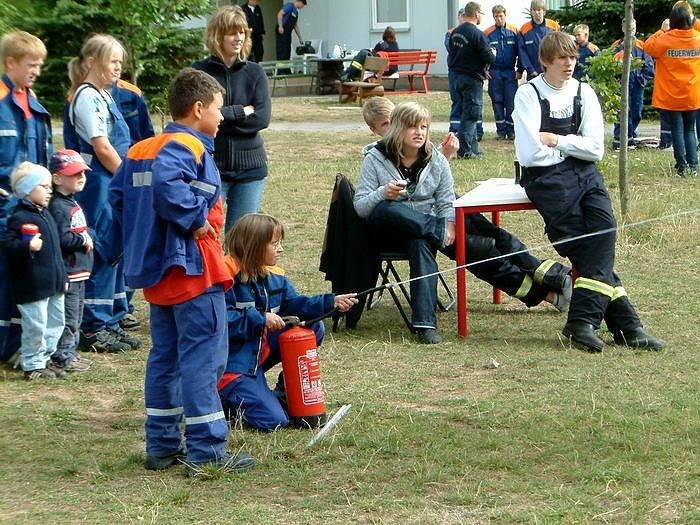 Spass und Spannung bei der Jugendfeuerwehr