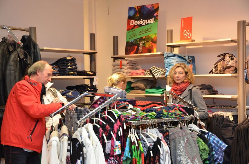 Einkaufsabend in der Galerie