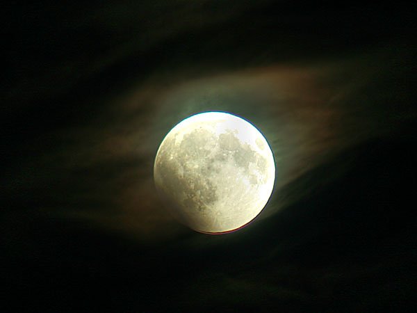 Mond-Finsternis-Phasen