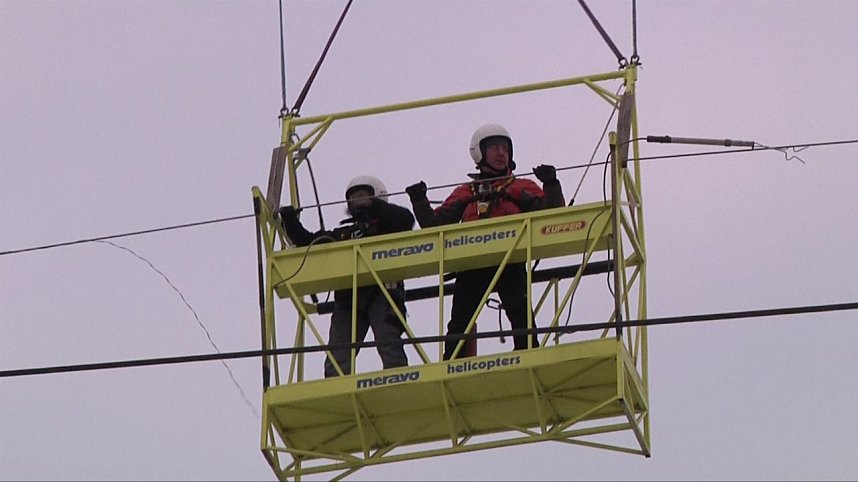 Luftiger Arbeitsplatz