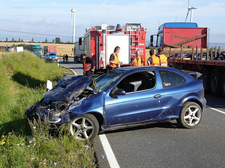 Schwerer Unfall auf der Bundesstra&szlig;e 4