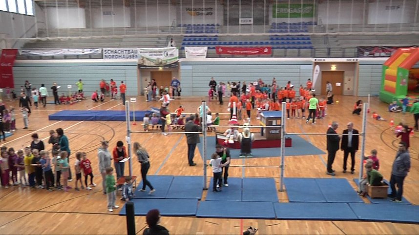 Spa&szlig; beim Turnen