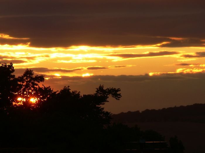 Abendhimmel &uuml;ber Nordhausen