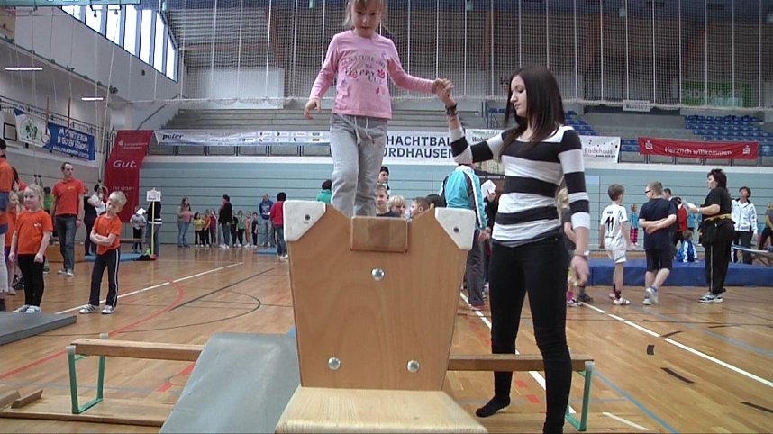 Spa&szlig; beim Turnen