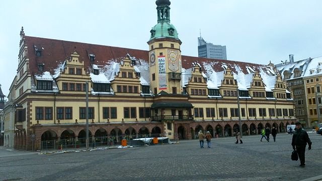 Leipzig im Winter