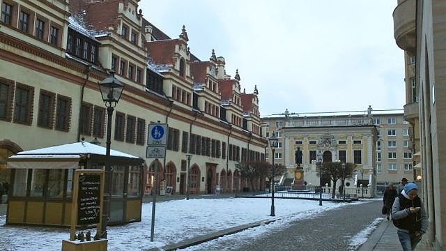 Leipzig im Winter