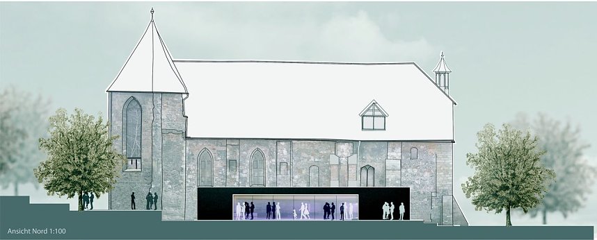 So soll sie aussehen: Nordansicht