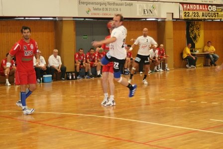 Handball international in Nordhausen
