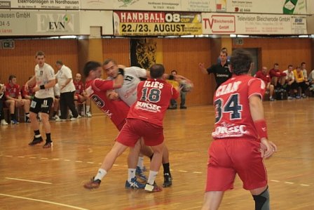Handball international in Nordhausen