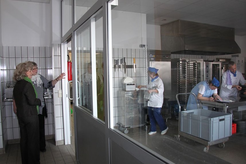 Landr&auml;tin unnterwegs