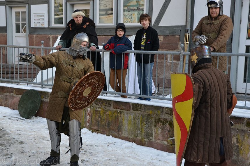 Mittelalterspektakel vorm Barfuss