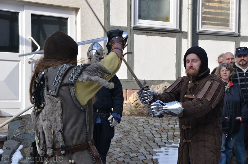 Mittelalterspektakel vorm Barfuss