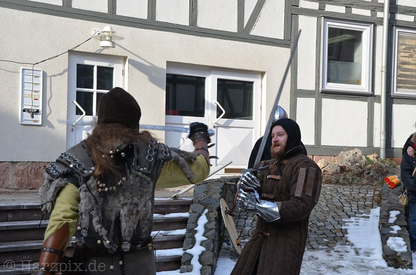 Mittelalterspektakel vorm Barfuss