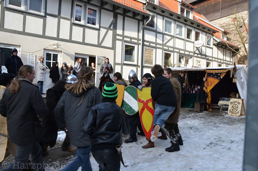 Mittelalterspektakel vorm Barfuss