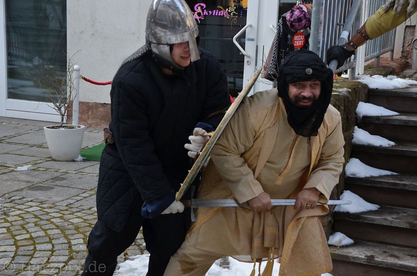 Mittelalterspektakel vorm Barfuss