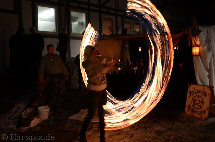 Mittelalterspektakel vorm Barfuss