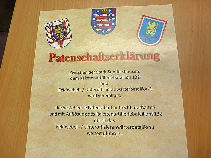 Patenschaftserkl&auml;rung unterzeichnet