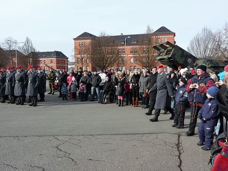 Frostiger herzlicher Abschied