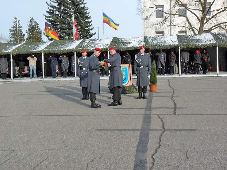 Frostiger herzlicher Abschied