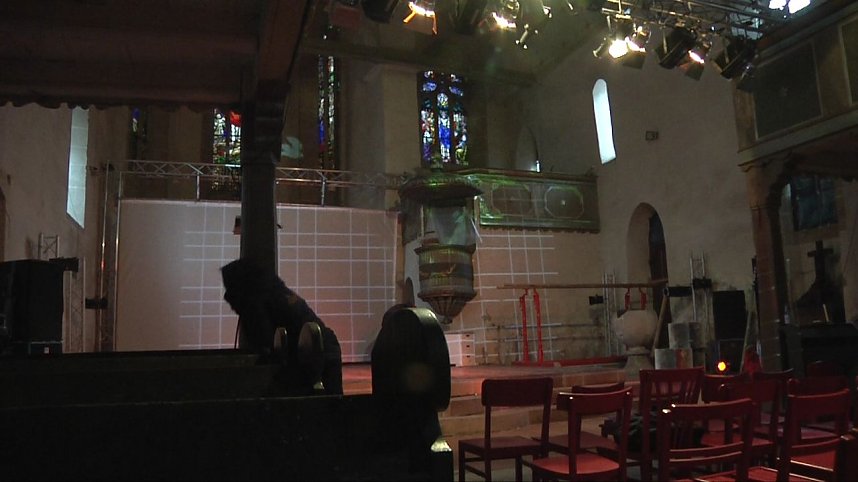 atmosphere in der Altendorfer Kirche