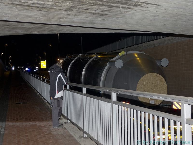 Riesen-Silos unterwegs