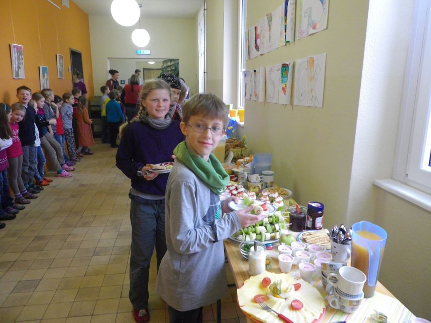 Fr&uuml;hst&uuml;ck mit Fr&uuml;hling