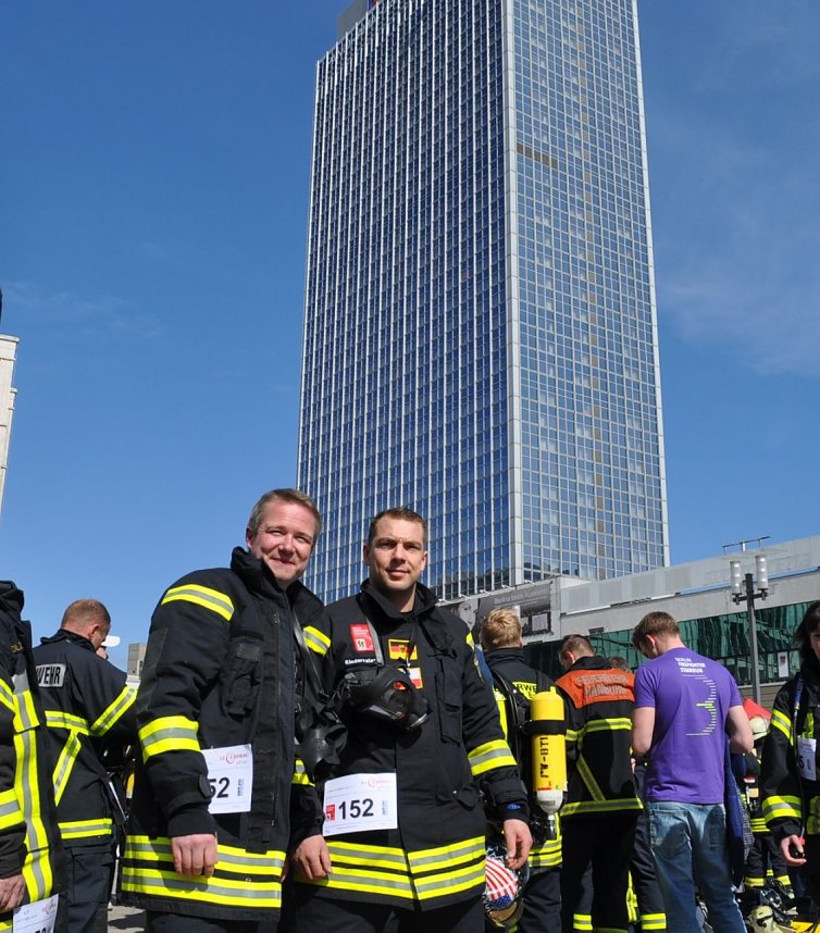 Immer die Treppen rauf...