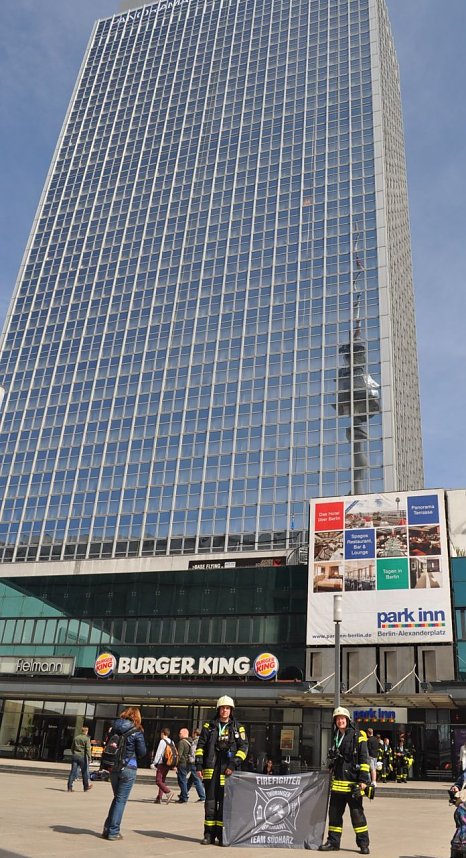 Immer die Treppen rauf...