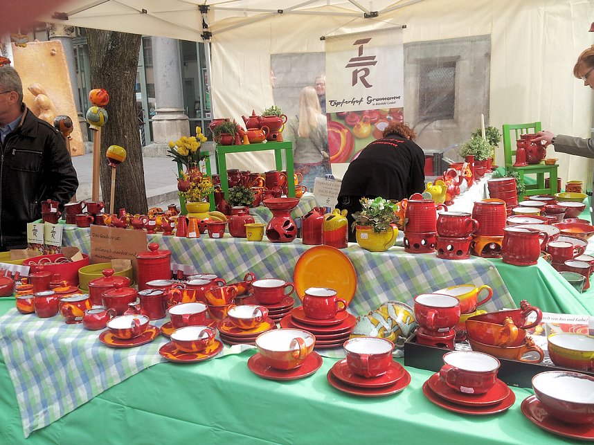T&ouml;pfermarkt in Erfurt