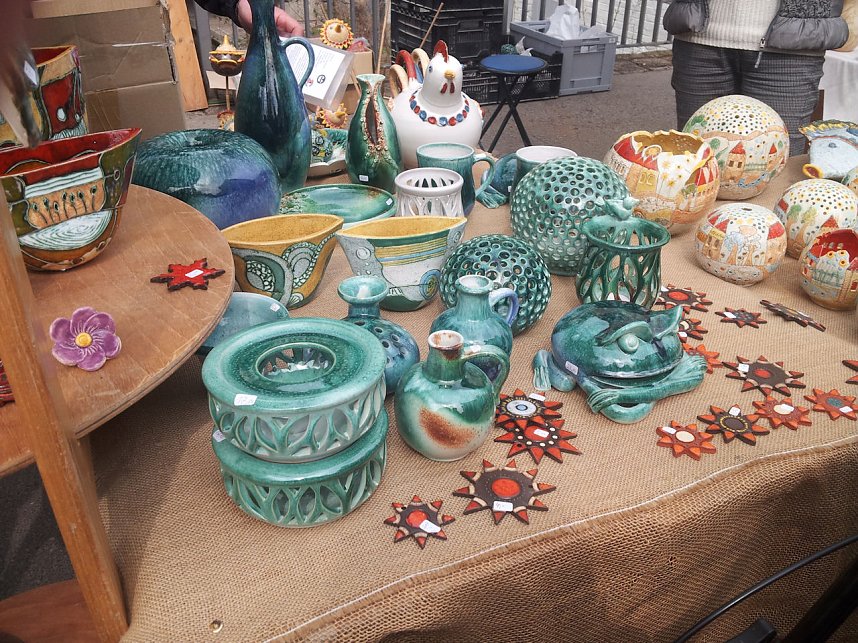 T&ouml;pfermarkt in Erfurt