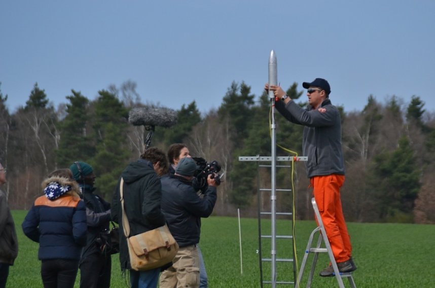 Dreharbeiten in Bleicherode