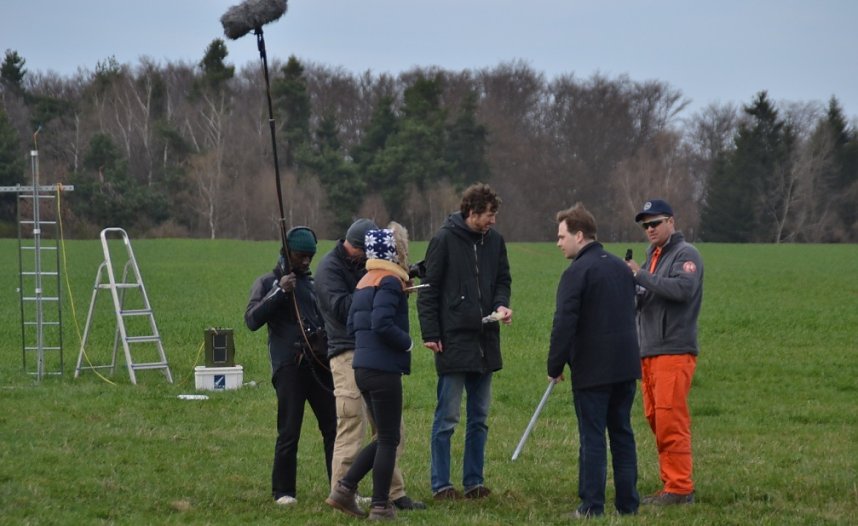 Dreharbeiten in Bleicherode