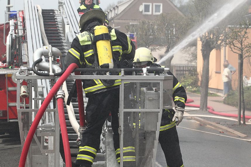 Brand in Niedersachswerfen