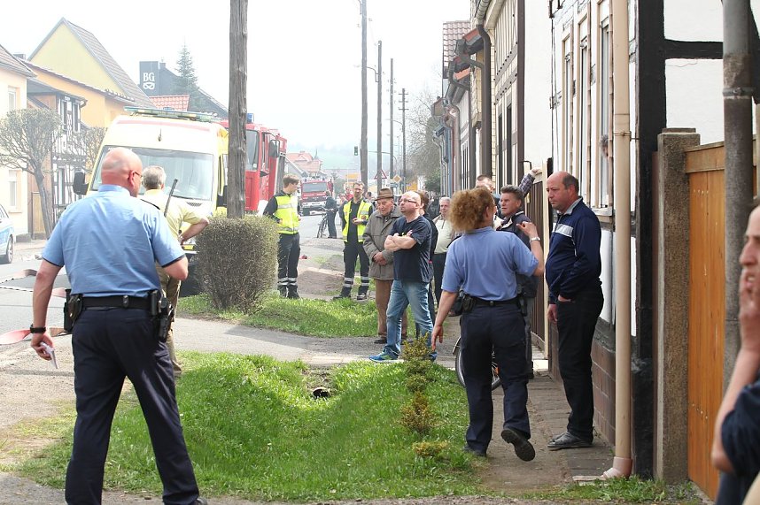 Brand in Niedersachswerfen