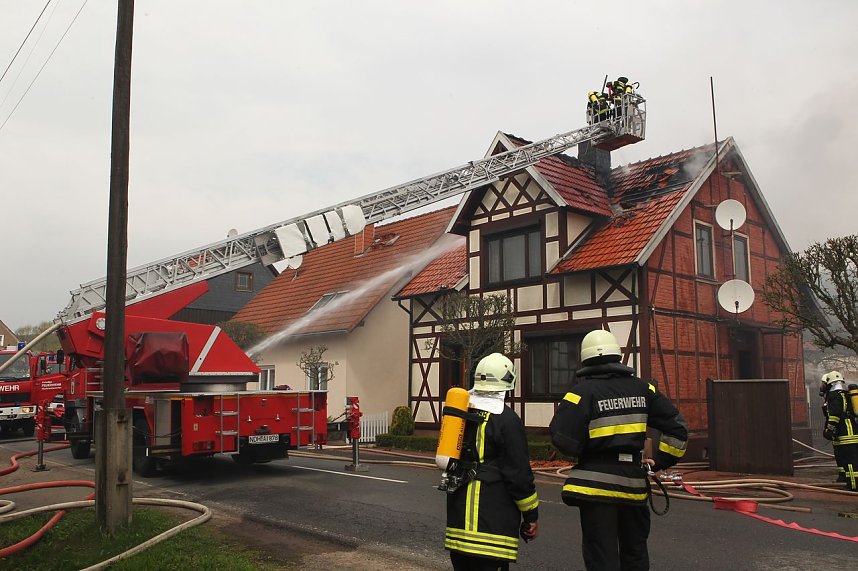 Brand in Niedersachswerfen