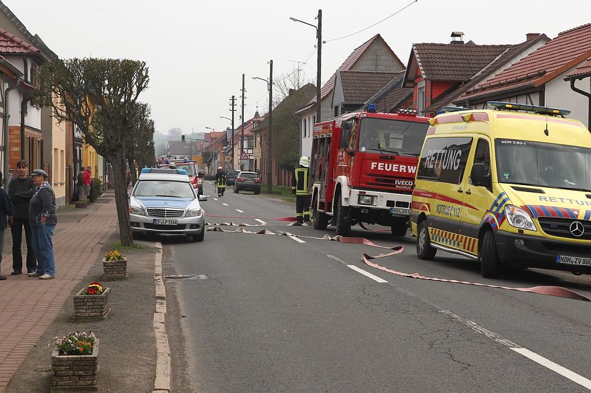 Brand in Niedersachswerfen