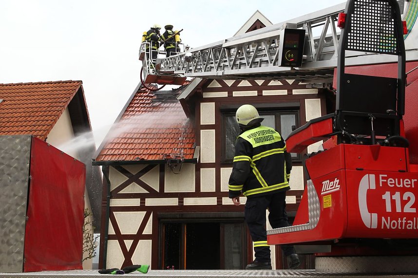 Brand in Niedersachswerfen