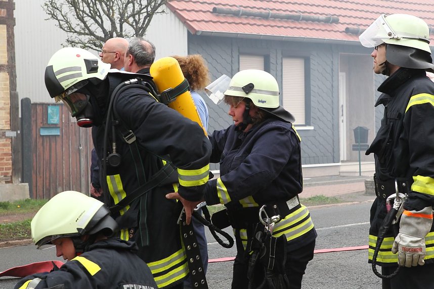 Brand in Niedersachswerfen